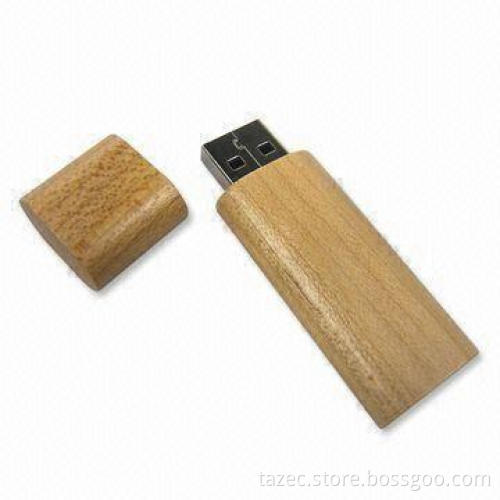 Wooden Bamboo Bootable USB Flash Drives, Comes with Exquisite Artifice
